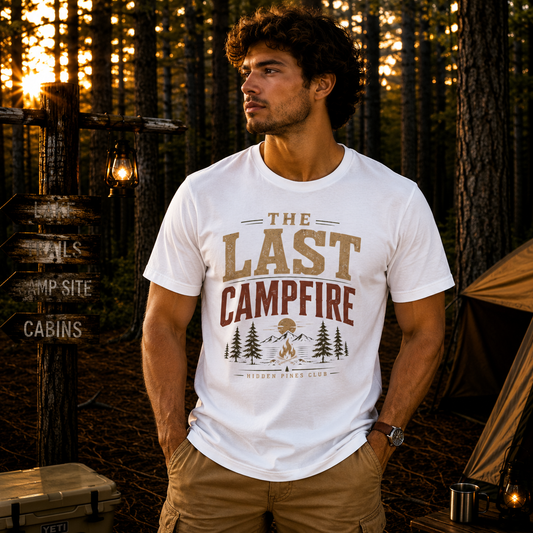 The Last Campfire Vintage Outdoor T-Shirt