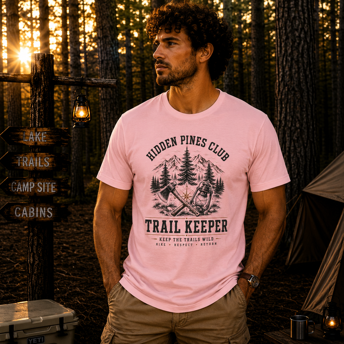 Trail Keeper Vintage Outdoor T-Shirt