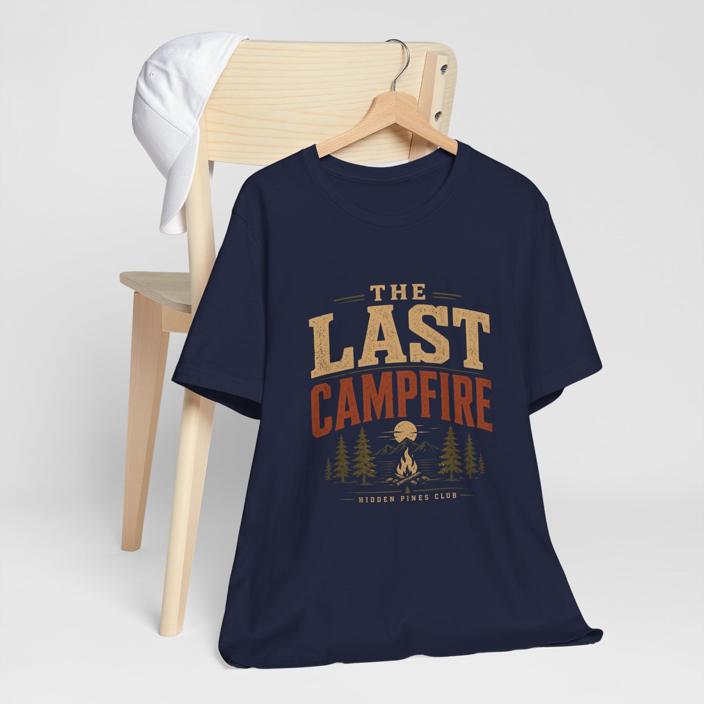 The Last Campfire Vintage Outdoor T-Shirt | Hidden Pines Club