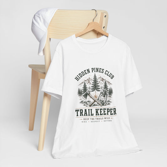 Trail Keeper Vintage Outdoor T-Shirt | Hidden Pines Club Adventure Tee