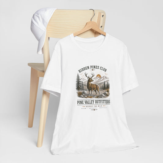 Pine Valley Outfitters Deer T-Shirt | Vintage Hunting & Outdoor Graphic Tee