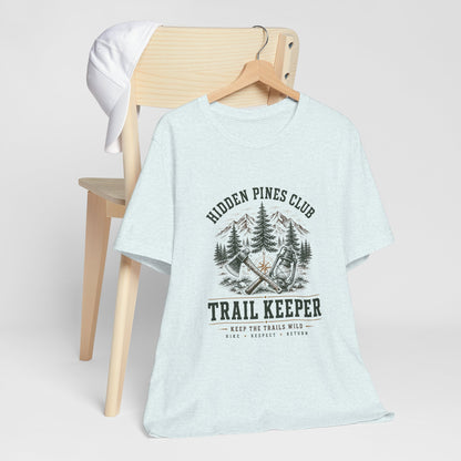Trail Keeper Vintage Outdoor T-Shirt | Hidden Pines Club Adventure Tee