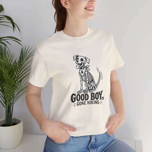 Dog Skeleton Hiking T-Shirt