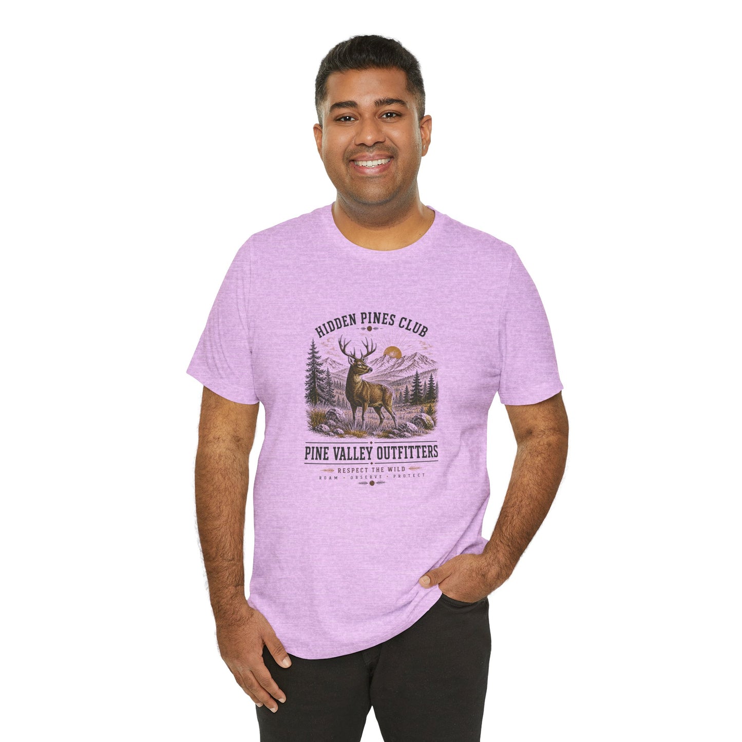 Pine Valley Outfitters Deer T-Shirt | Vintage Hunting & Outdoor Graphic Tee