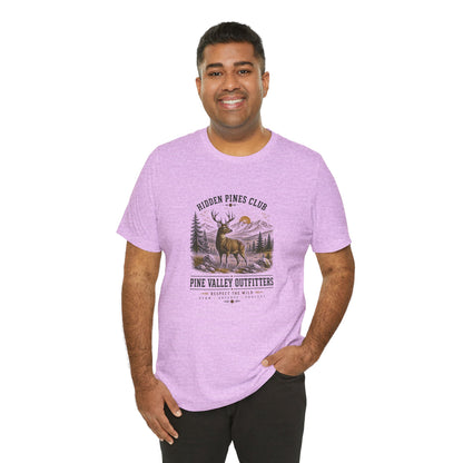Pine Valley Outfitters Deer T-Shirt | Vintage Hunting & Outdoor Graphic Tee