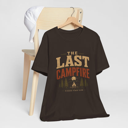 The Last Campfire Vintage Outdoor T-Shirt | Hidden Pines Club