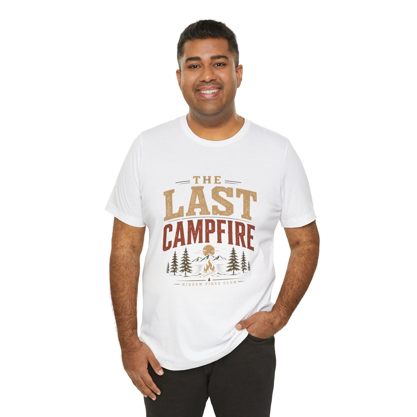 The Last Campfire Vintage Outdoor T-Shirt | Hidden Pines Club