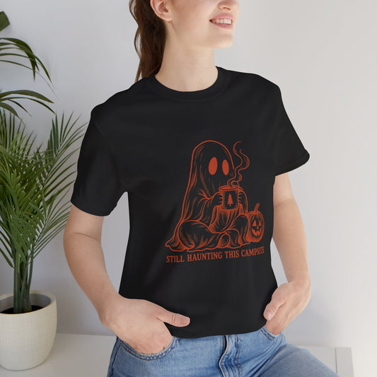 Ghost & Pumpkin Halloween T-Shirt