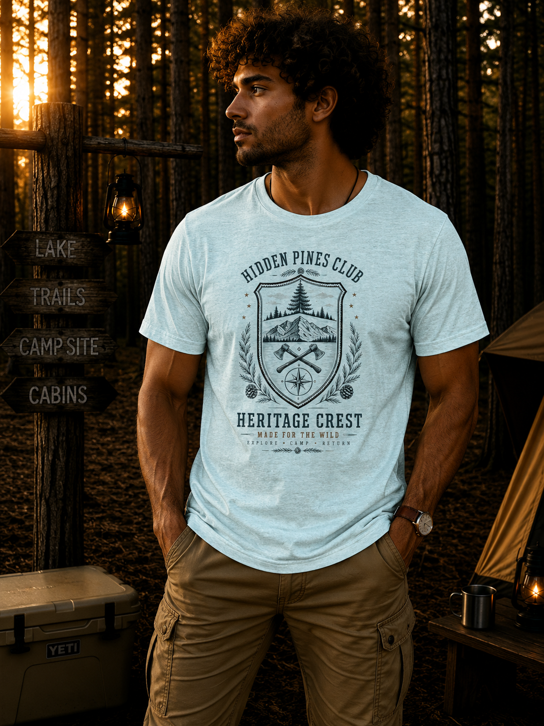 Heritage Crest Outdoor T-Shirt