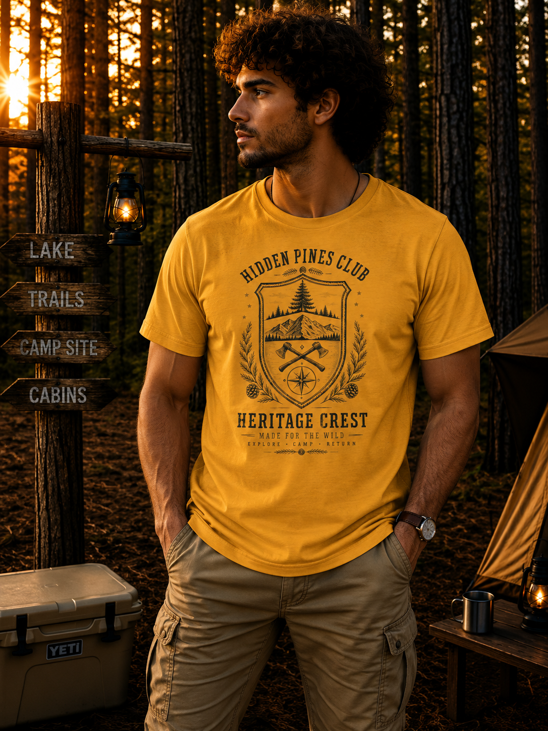 Heritage Crest Outdoor T-Shirt