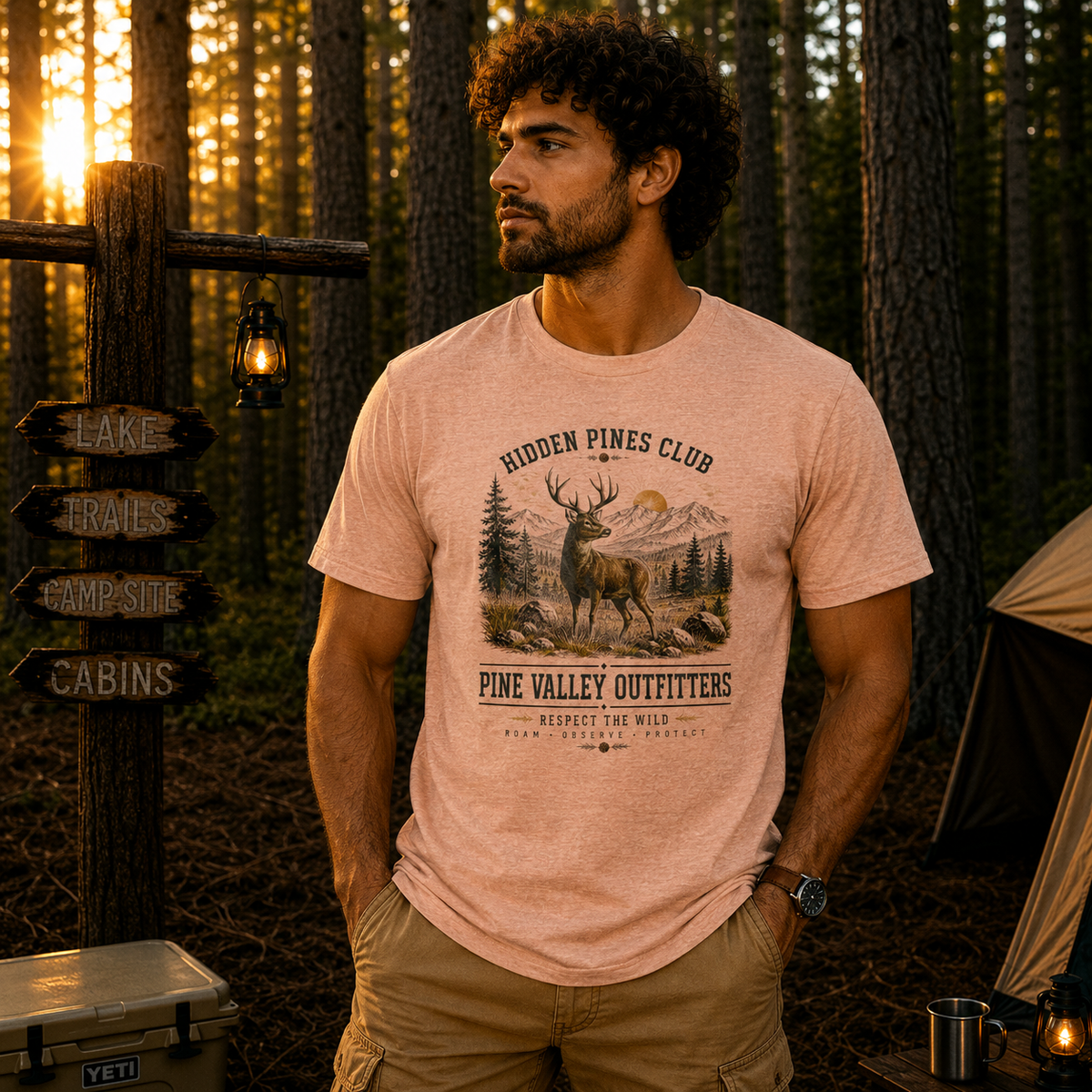Pine Valley Outfitters Deer T-Shirt