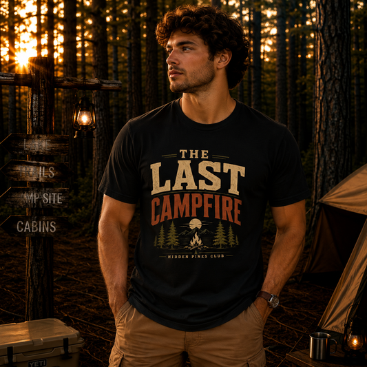 The Last Campfire Vintage Outdoor T-Shirt