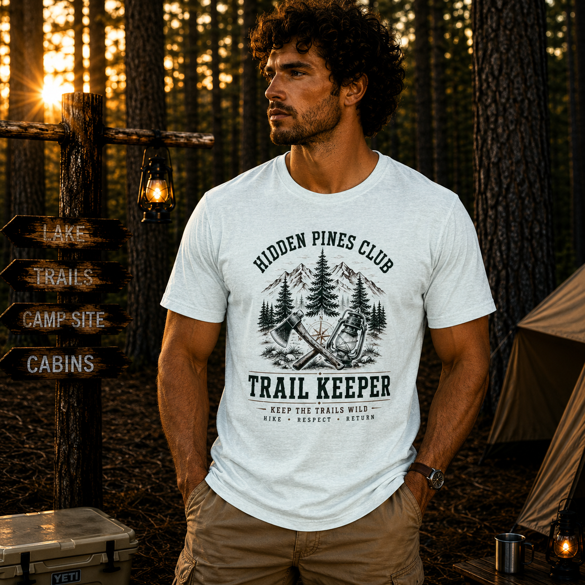 Trail Keeper Vintage Outdoor T-Shirt