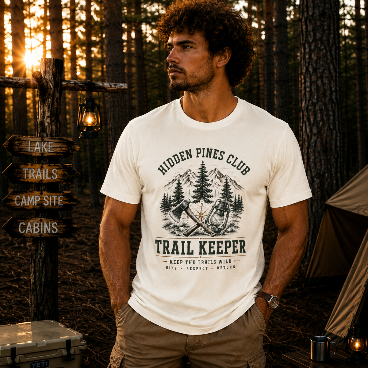 Trail Keeper Vintage Outdoor T-Shirt