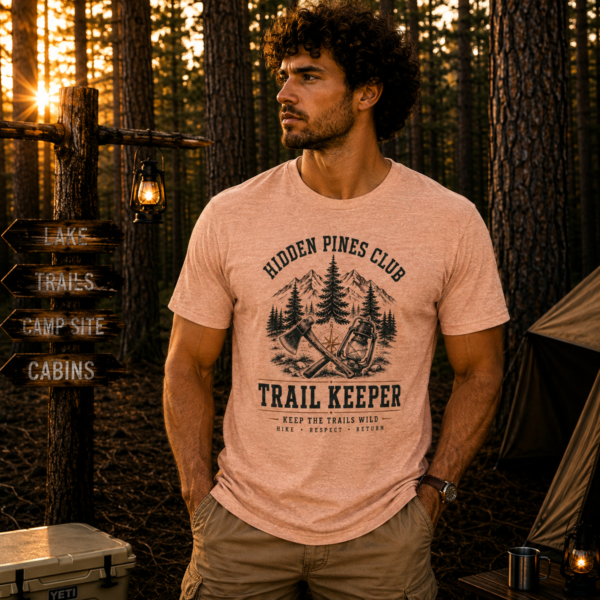 Trail Keeper Vintage Outdoor T-Shirt