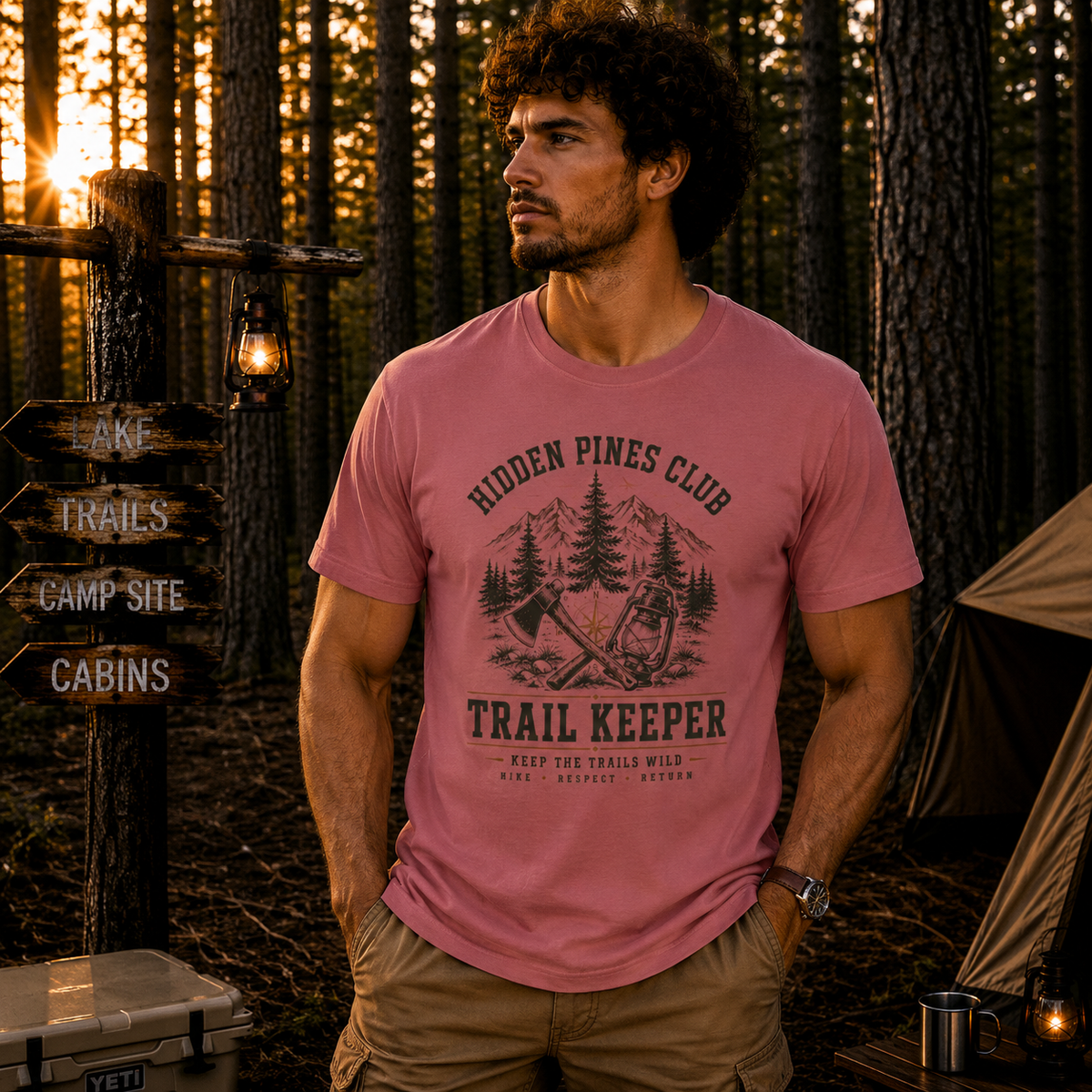 Trail Keeper Vintage Outdoor T-Shirt