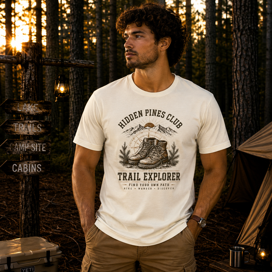 Trail Explorer Hiking Outdoor T-Shirt