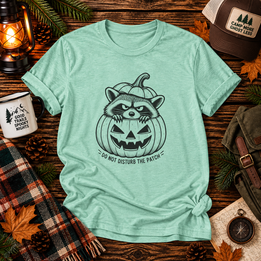 Grumpy Raccoon Pumpkin T-Shirt