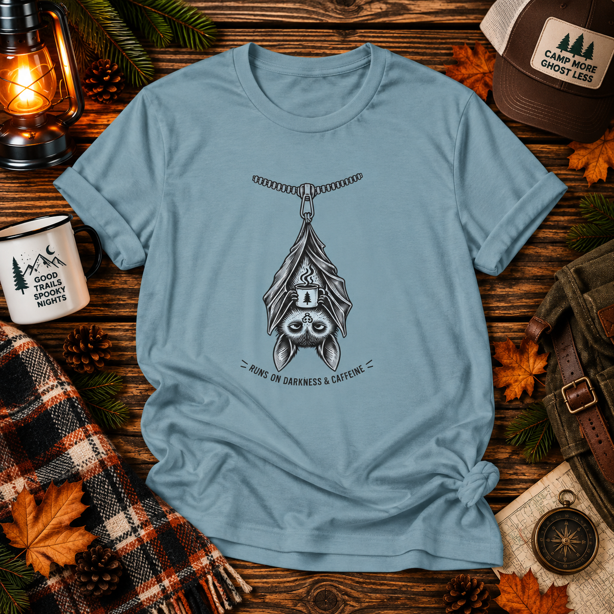 Bat Pendant Graphic T-Shirt