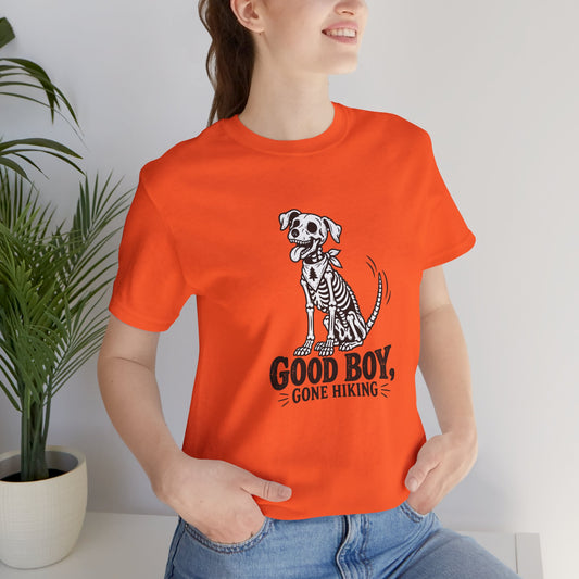 Dog Skeleton Hiking T-Shirt