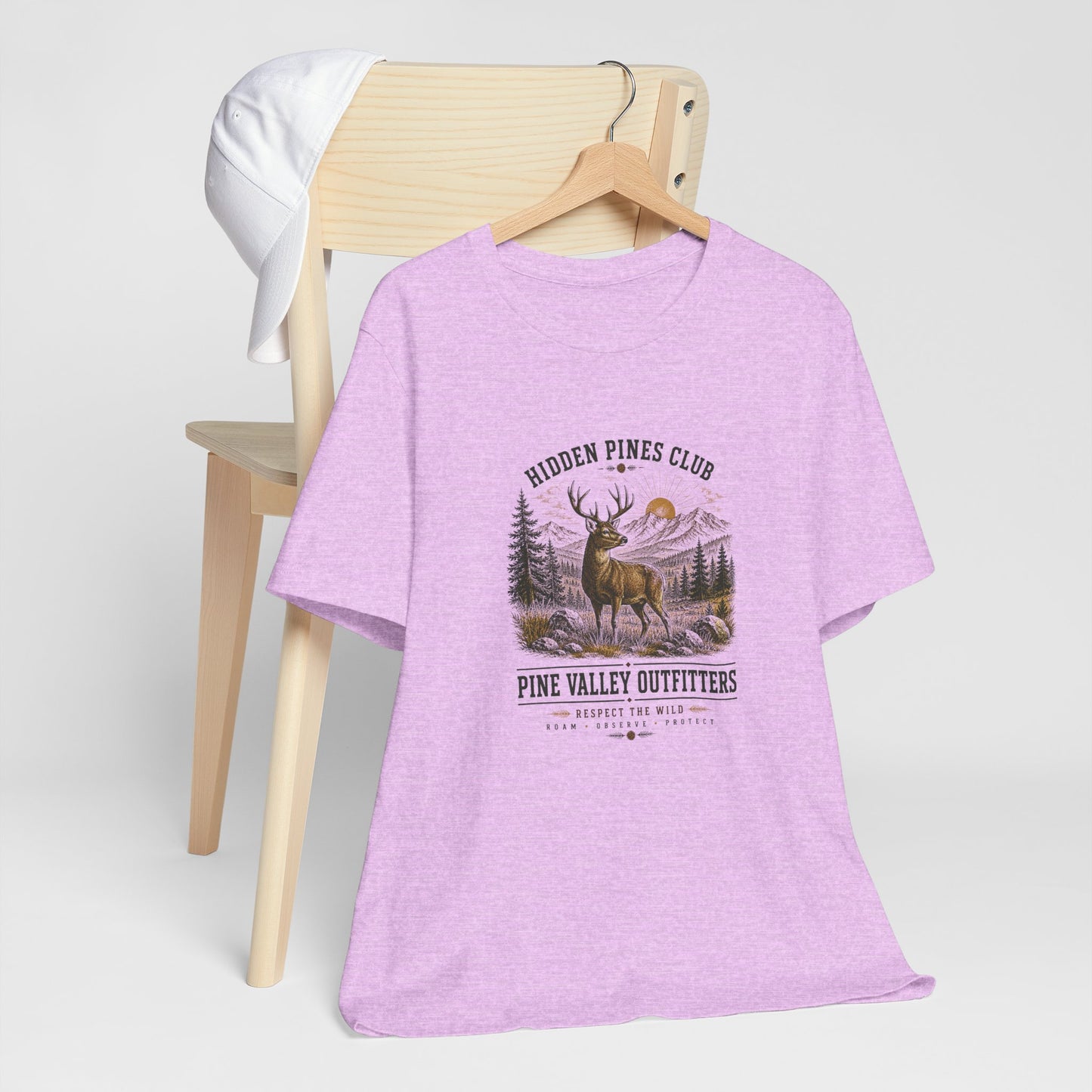 Pine Valley Outfitters Deer T-Shirt | Vintage Hunting & Outdoor Graphic Tee