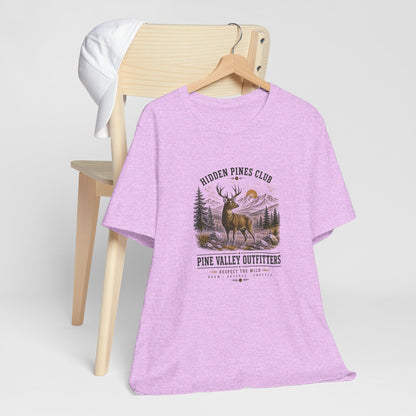 Pine Valley Outfitters Deer T-Shirt | Vintage Hunting & Outdoor Graphic Tee