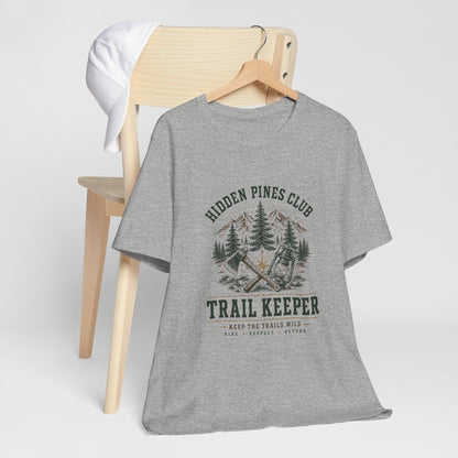 Trail Keeper Vintage Outdoor T-Shirt | Hidden Pines Club Adventure Tee