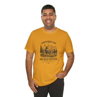 Pine Valley Outfitters Deer T-Shirt | Vintage Hunting & Outdoor Graphic Tee