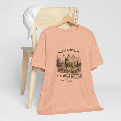 Pine Valley Outfitters Deer T-Shirt | Vintage Hunting & Outdoor Graphic Tee