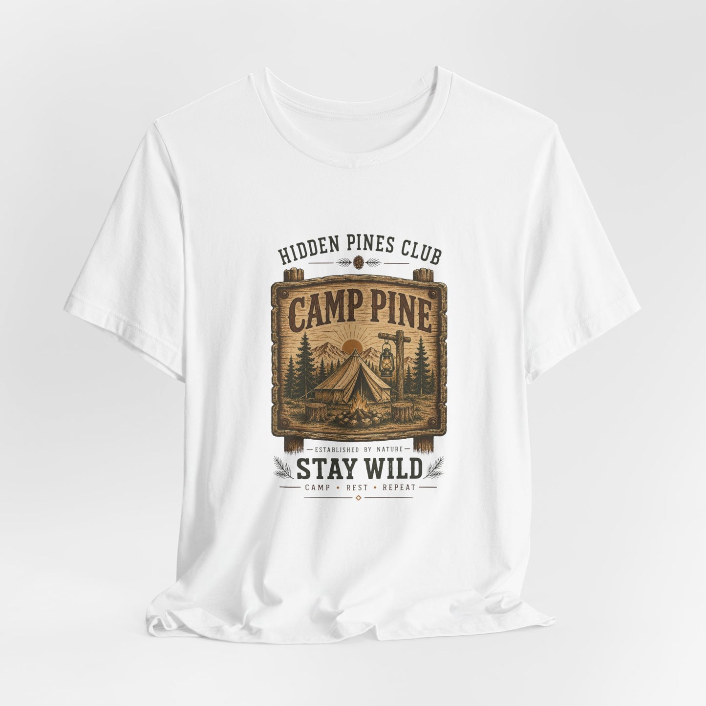 Camp Pine "Stay Wild" T-Shirt