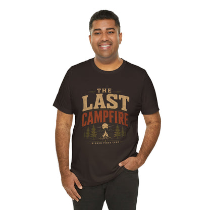 The Last Campfire Vintage Outdoor T-Shirt | Hidden Pines Club