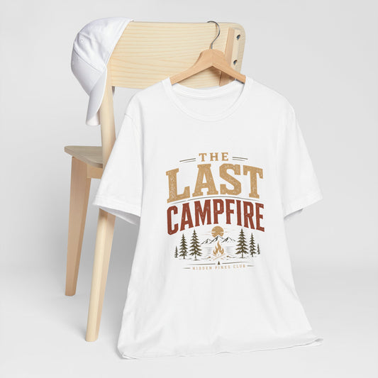 The Last Campfire Vintage Outdoor T-Shirt | Hidden Pines Club