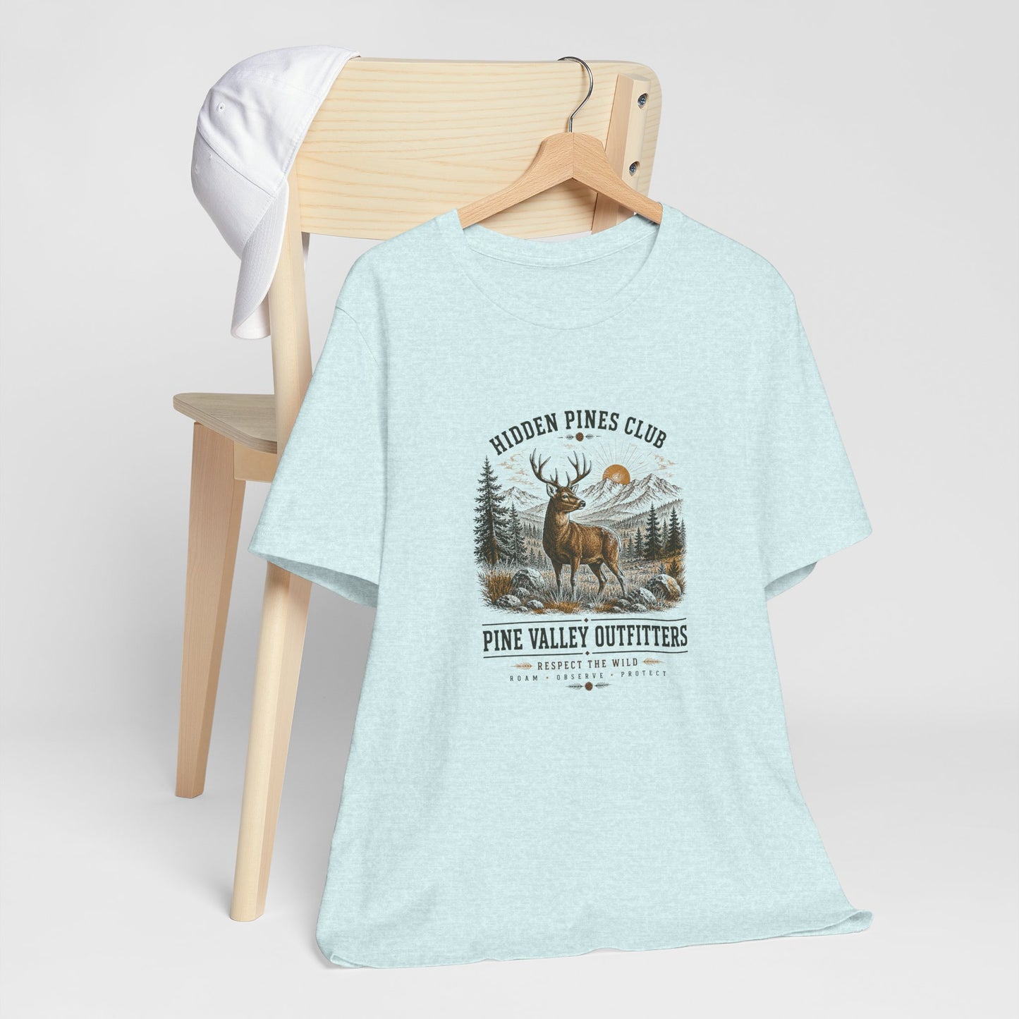 Pine Valley Outfitters Deer T-Shirt | Vintage Hunting & Outdoor Graphic Tee