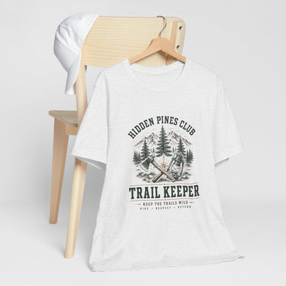 Trail Keeper Vintage Outdoor T-Shirt | Hidden Pines Club Adventure Tee
