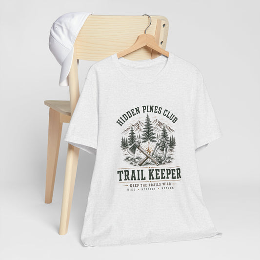 Trail Keeper Vintage Outdoor T-Shirt | Hidden Pines Club Adventure Tee
